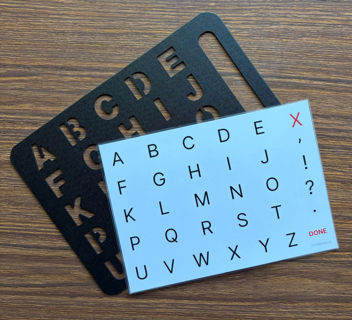 Bundle- Large Alphabet Board & Laminate Board