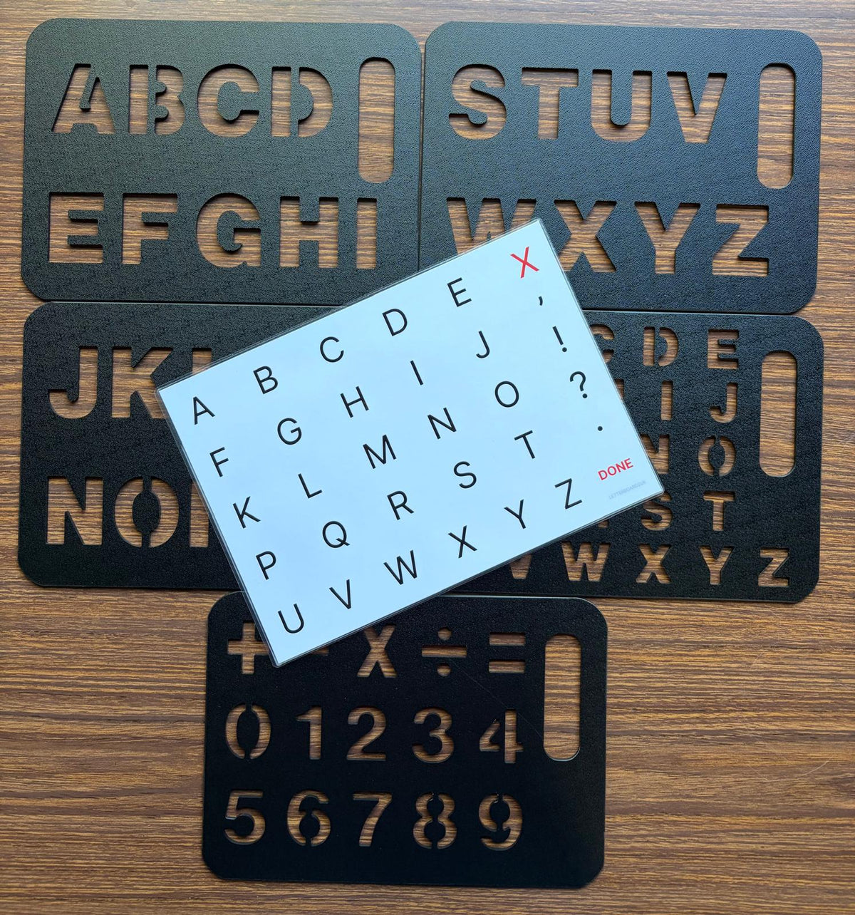 Bundle- Set of 5 Boards & Laminate Board